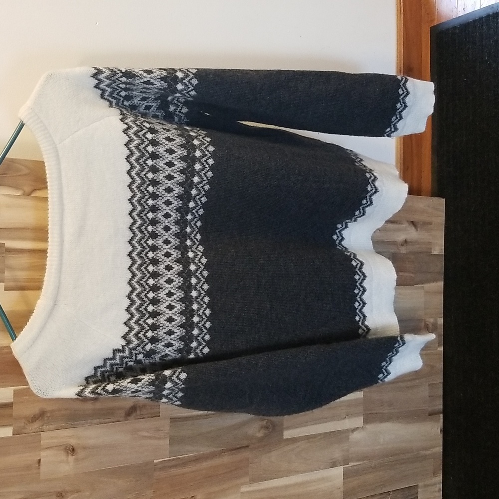 🌷Ricki's Fair Isle Crew Neck Sweater XL - Picture 3 of 6